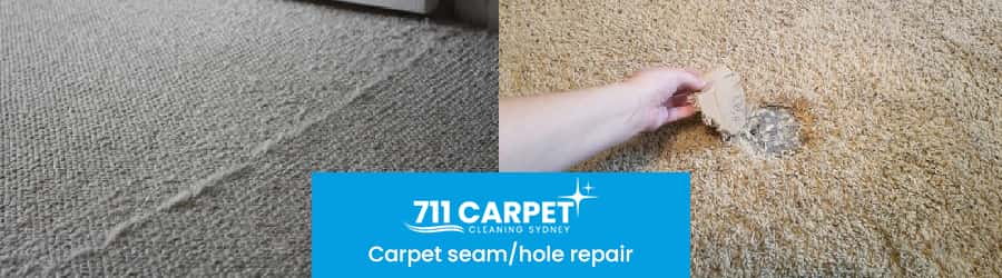 Carpet-seam-hole-repair
