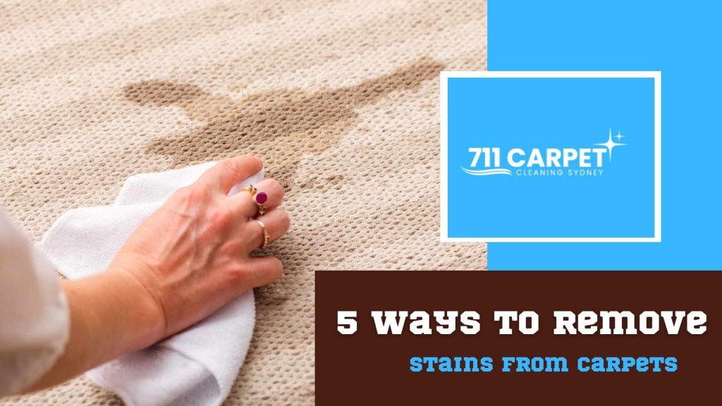 How To Remove Stains from Carpets